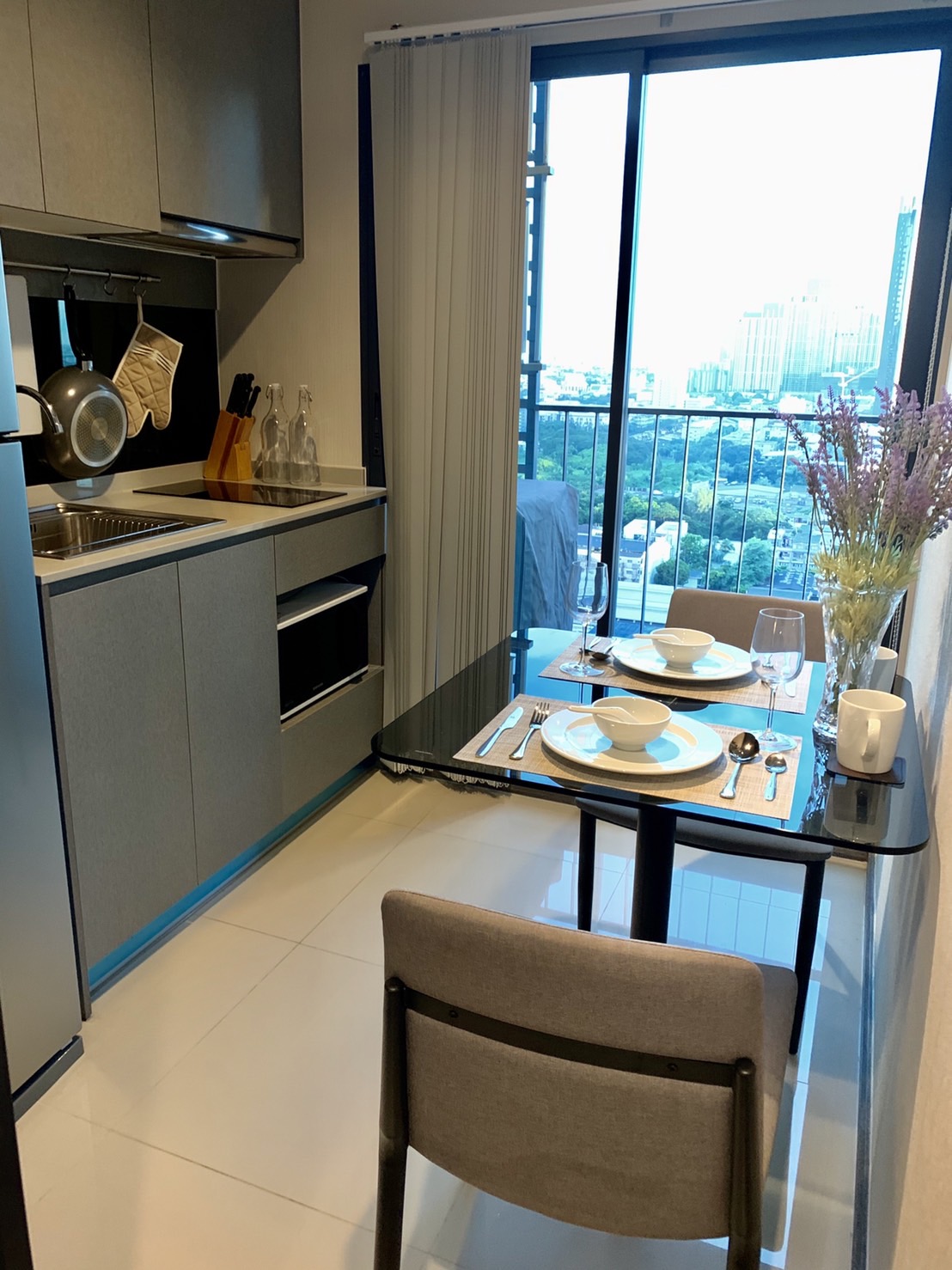 IDEO SUKHUMVIT 93 I BTS BANGCHAK I FULLY DECORATED UNIT AVAILABLE FOR RENT CLOST TO BTS 100M. ONLY I HL