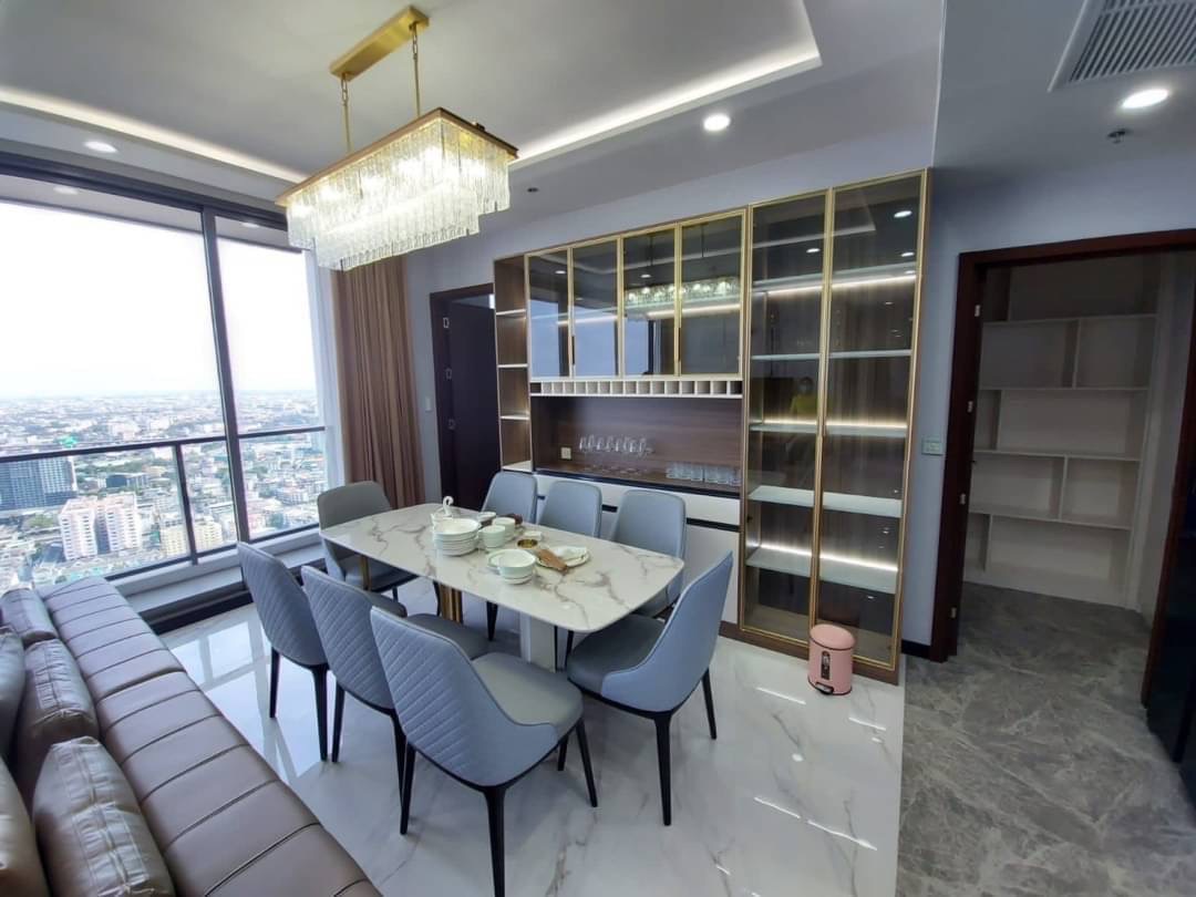 Whizdom inspire sukhumvit I BTS punnavathee I penthouse 4bed4bath 40+th floor 180k per month ready to move in I HL