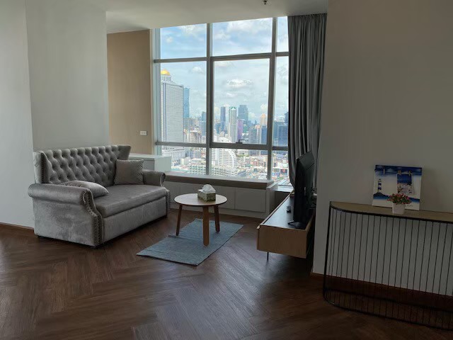 Baan Sathorn Chaopraya I Bts Charoennakorn I Special Penthouse high floor good view I #HL