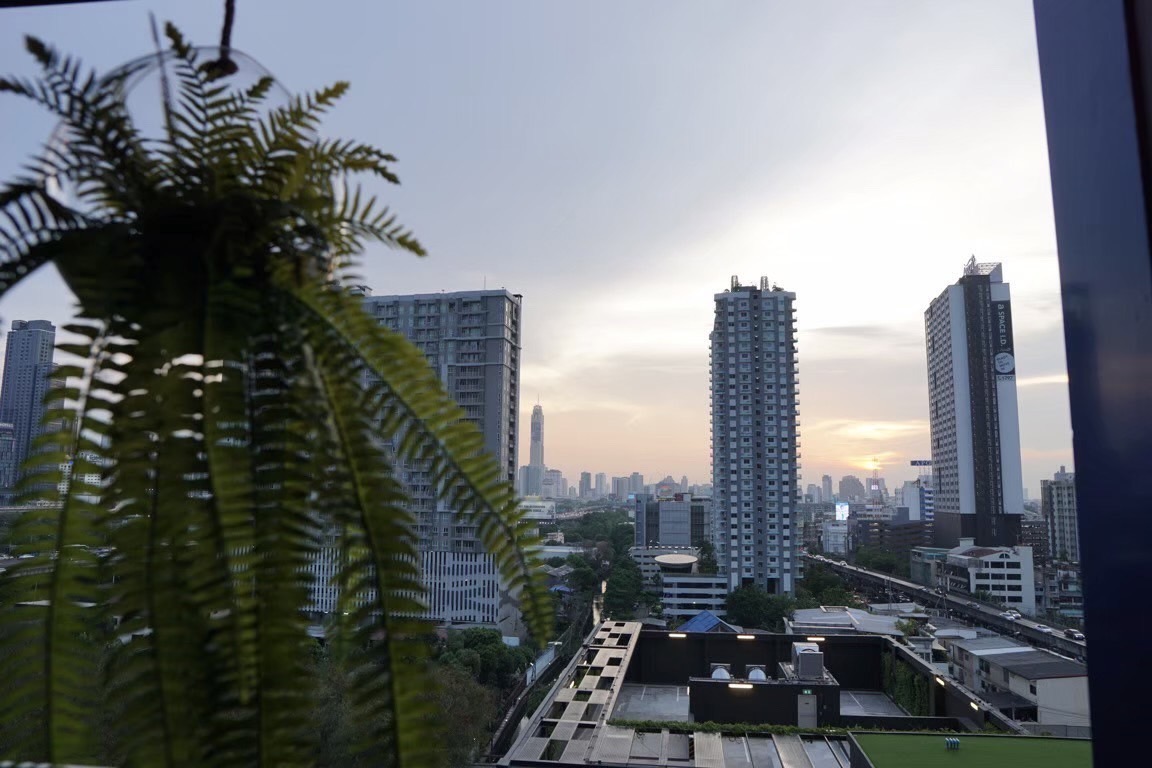 The Line Asoke - Ratchada | MRT Rama 9 | ห้องตกแต่งสวย Corner unit มีความเป็นส่วนตัว รับวิว 2 ด้าน แสงสวย #Old