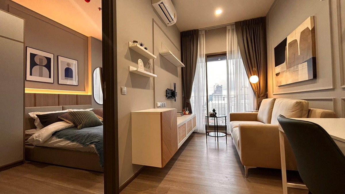 ✨RENT✨|Rhythm Chareonkrung Pavillion|BTS Saphan Taksin|ห้องแต่งสวย cozynราคาดี#HL