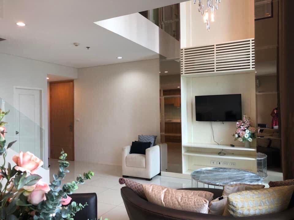 Villa Asoke (วิลล่า อโศก) | MRTสถานีเพชรบุรี 150 ม. | ห้อง Duplex หรูเครื่องใช้ไฟฟ้าพร้อมเข้าอยู่ ชั้นสูงวิวเมือง | #HL