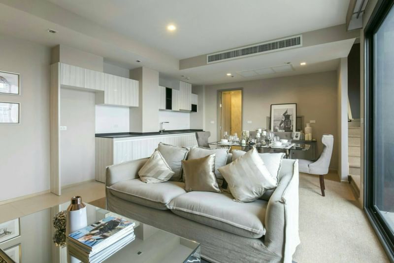 HQ Thonglor I BTS Thonglor I Duplex 1bedroom Luxury style ,Beautiful room Bathtub lover High Floor I #HL