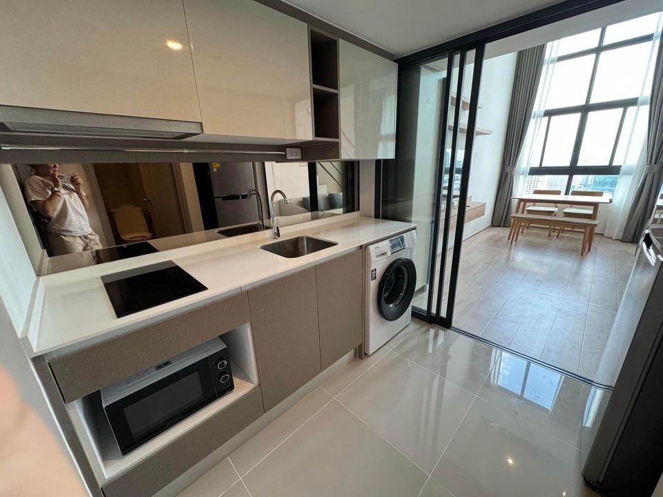 Ideo Rama 9 - Asoke | MRT Rama 9 | Beautiful room, Duplex, Fully furnished and Electrical appliance and Ready to move in #HL