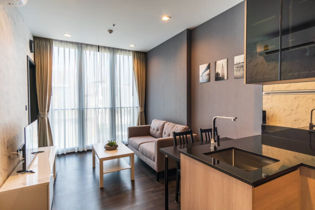 The Line Asoke - Ratchada | MRT Rama 9 | Beautiful room, Very nice location, Sansiri project and ready to move in #HL