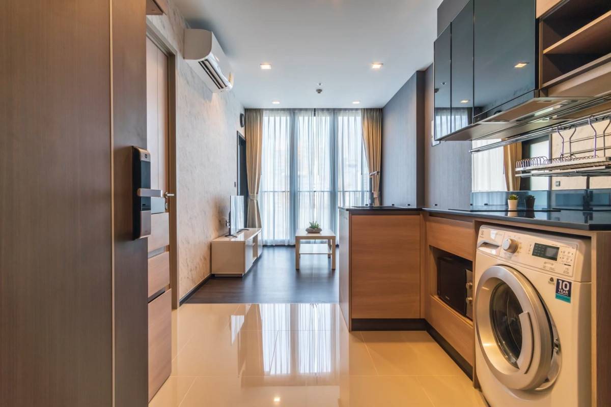 The Line Asoke - Ratchada | MRT Rama 9 | Beautiful room, Very nice location, Sansiri project and ready to move in #HL