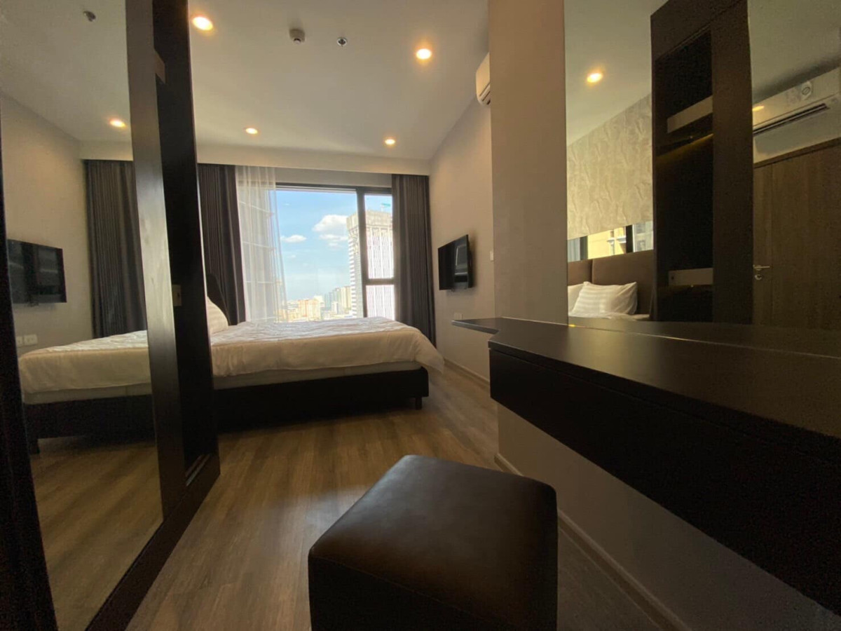 IDEO MOBI ASOKE | MRT Phetchaburi | Beautiful room, Near MRT Airportl ink and Ready to move in #HL