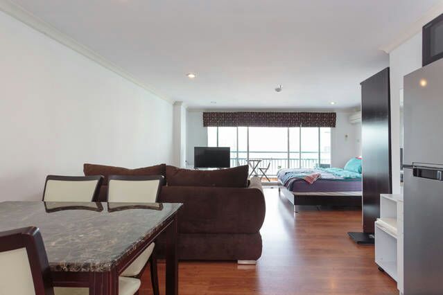 Grand Park View Asoke | BTS Asoke | Beautiful room, Near GMM and SWU, Nice location #O