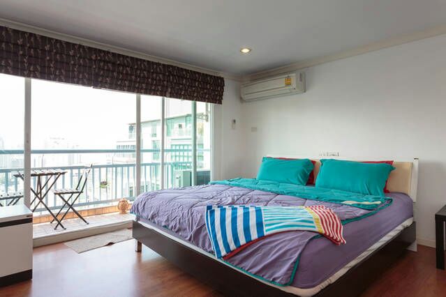 Grand Park View Asoke | BTS Asoke | Beautiful room, Near GMM and SWU, Nice location #O