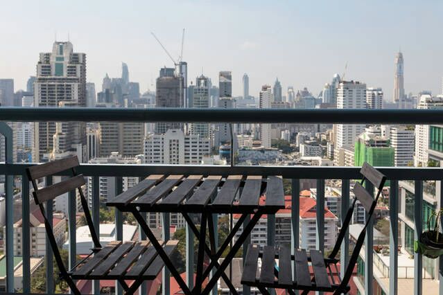 Grand Park View Asoke | BTS Asoke | Beautiful room, Near GMM and SWU, Nice location #O