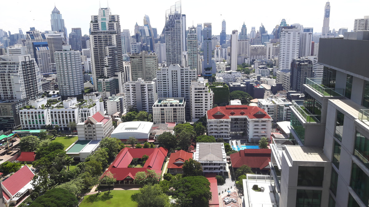 Grand Park View Asoke | BTS Asoke | Beautiful room, Near GMM and SWU, Nice location #O