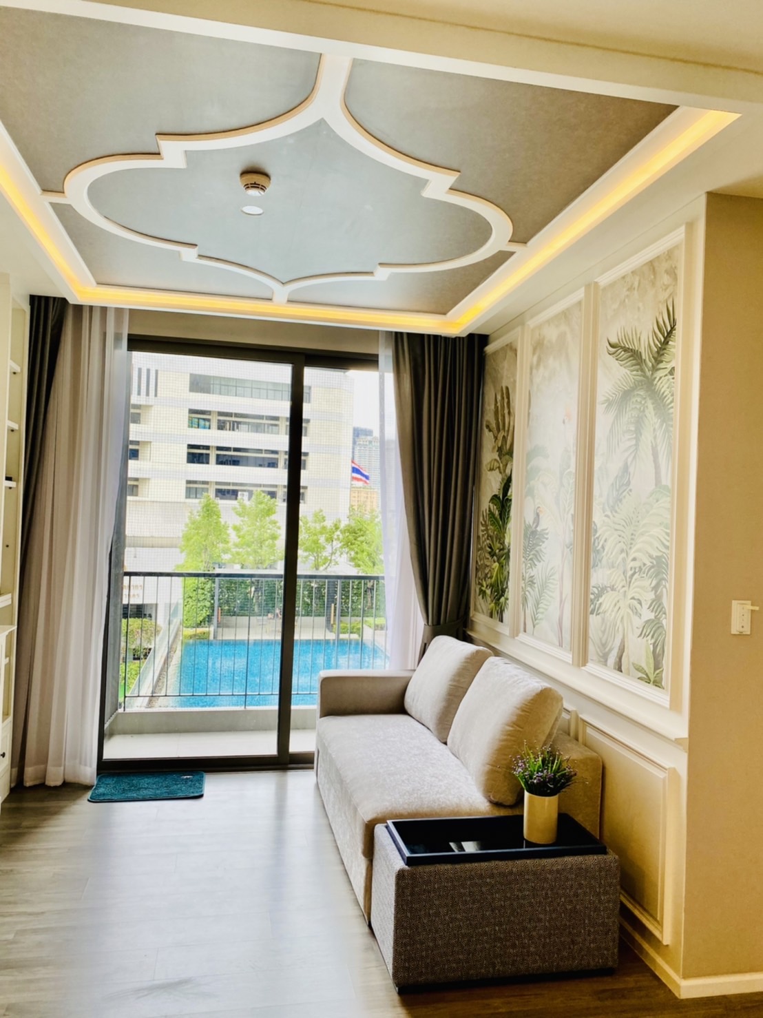 🌞SELL🌞|The Room Sathorn St.Louis|BTS Saint Louis|ห้องไม่เคยปล่อยเช่า แต่งสวย วิวสระ#HL