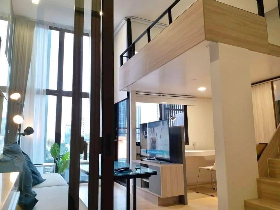 Chewathai Residence Asoke I MRT พระราม 9 I ⚡️ห้องตกแต่งสวย  ราคาดีมาก Loft/Duplex I #HL