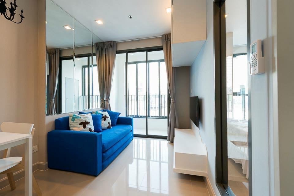 Ideo Mobi Rama 9 | MRT Rama 9 | Very Beautiful room, Nice location across Central Rama 9 & Jodd Fair, City View #O