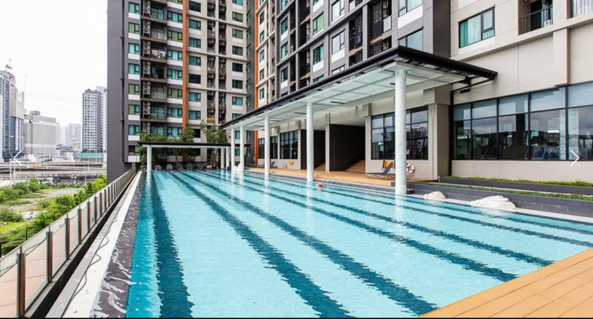 Life Asoke | MRT Petchaburi and APL Makkasan | Beautiful room, Fully Built-in furnished, High floor, Singha Complex view and Ready to move in 1 April #N