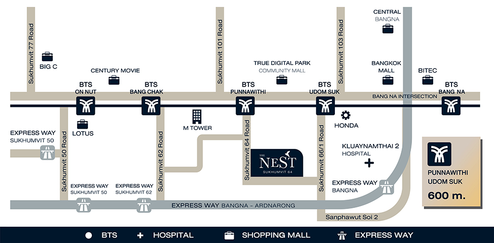 The Nest Sukhumvit 64 | BTS  Punnawithi | Beautiful room, The best price | #HL