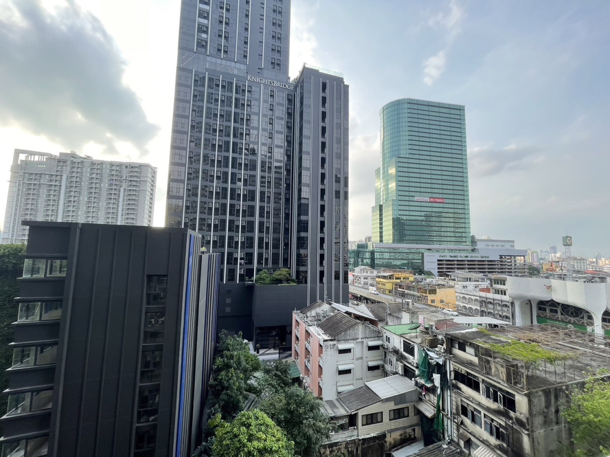 The Line Asoke - Ratchada | MRT Rama 9 | Beautiful room, City view, West and Ready to move in #O