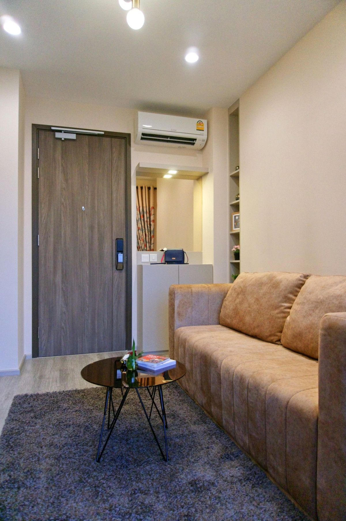 Ideo Mobi Asoke | MRT Phetchaburi | Beautiful room, Garden view, Near MRT Phetchaburi 200m, Fully Furnished, Accept 6 month rent and Ready to move in #O