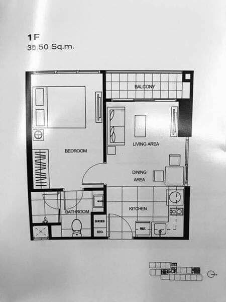 The Line Asoke - Ratchada | MRT Rama 9 | 🌈 Special Corner Room With Good View 🌈 #HL