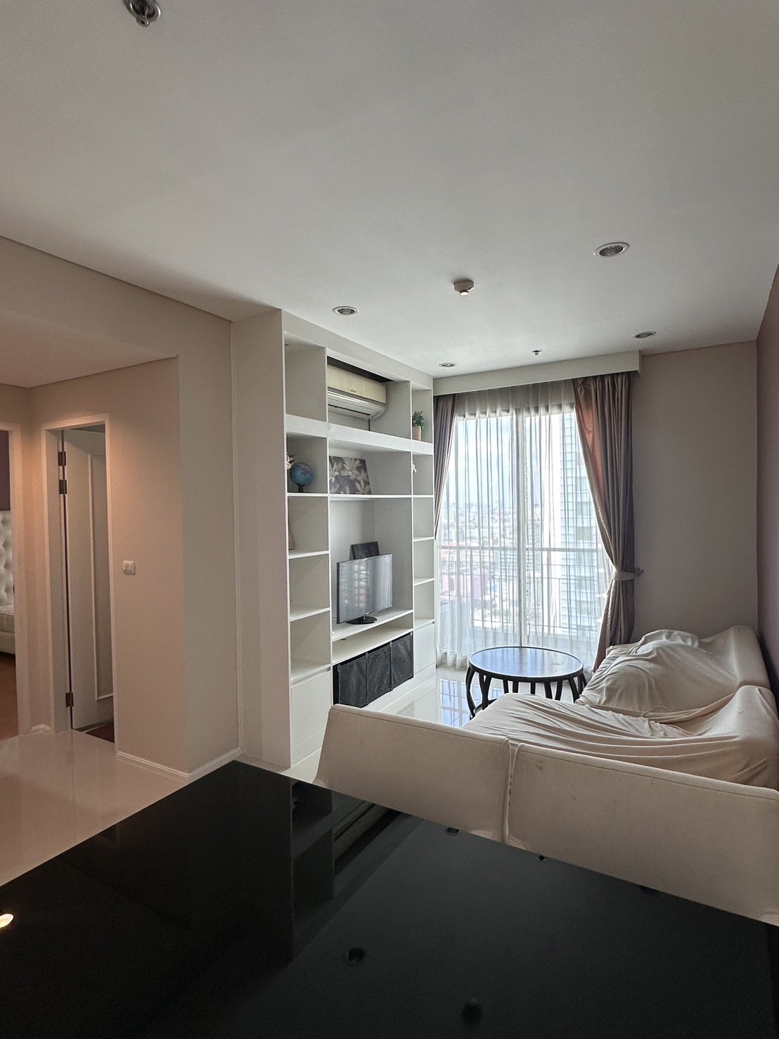 Villa Asoke I MRT Phetchaburi I APL Makkasan I 1BedRoom Fully Furnished ราคาดี วิวสวย ทิศตะวันออก I #HL