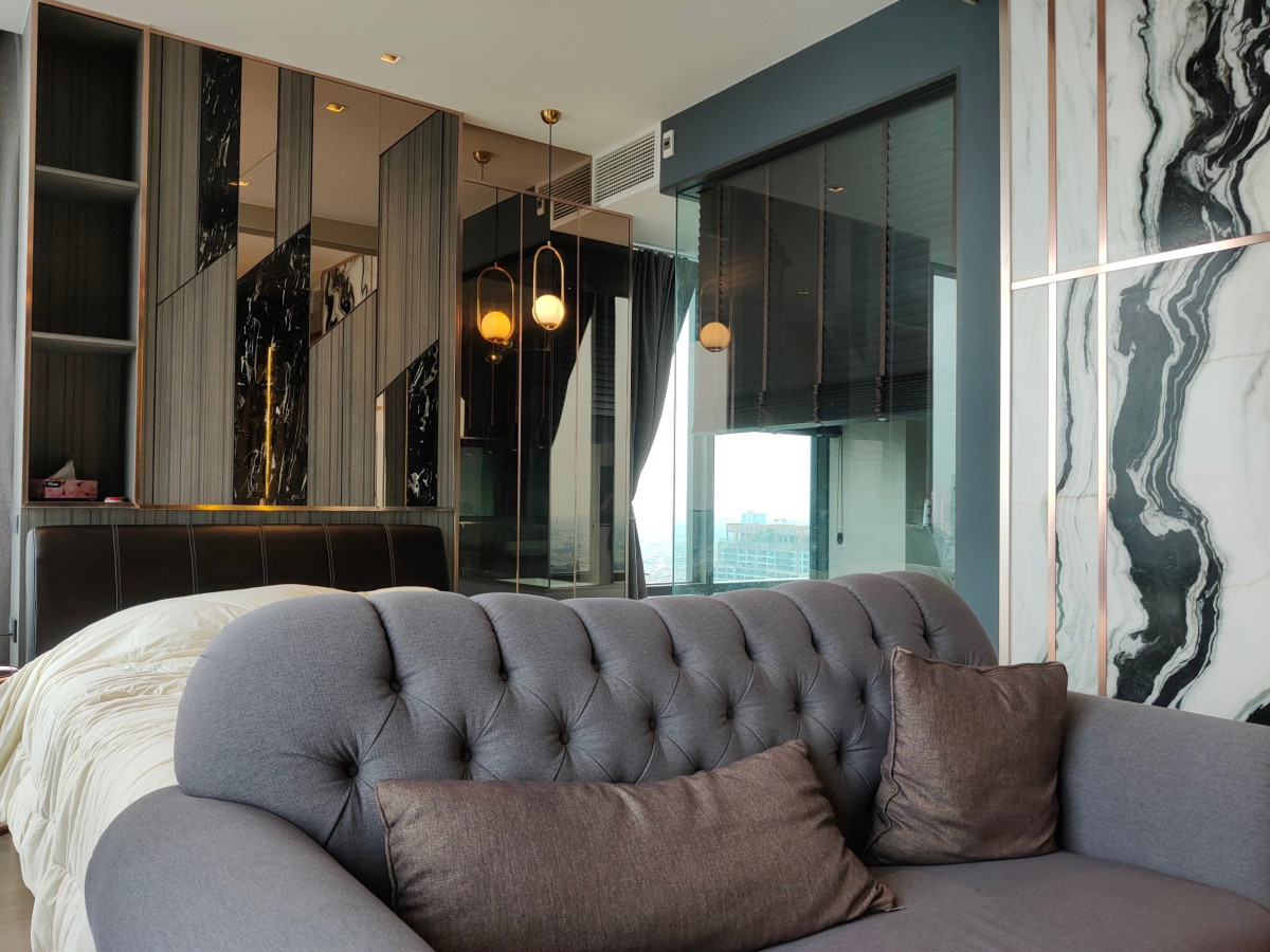 Ashton Silom | BTS Chong Non Si |  For Rent high floor and good view  | #O