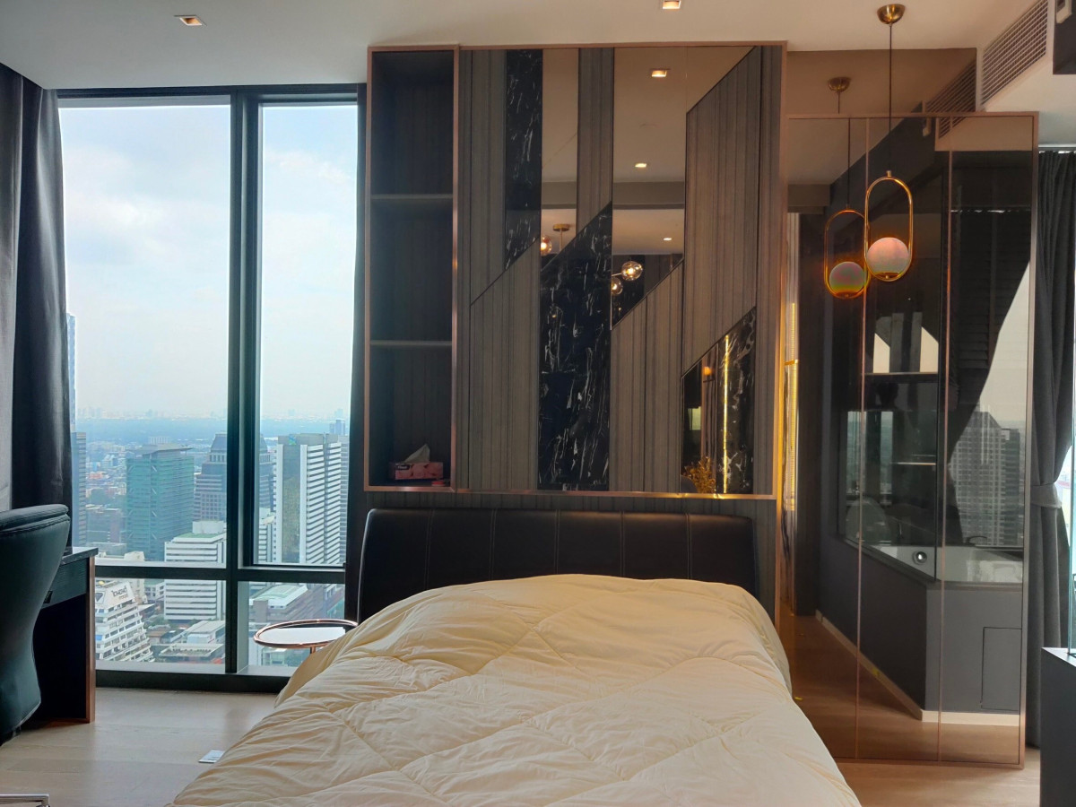 Ashton Silom | BTS Chong Non Si |  For Rent high floor and good view  | #O