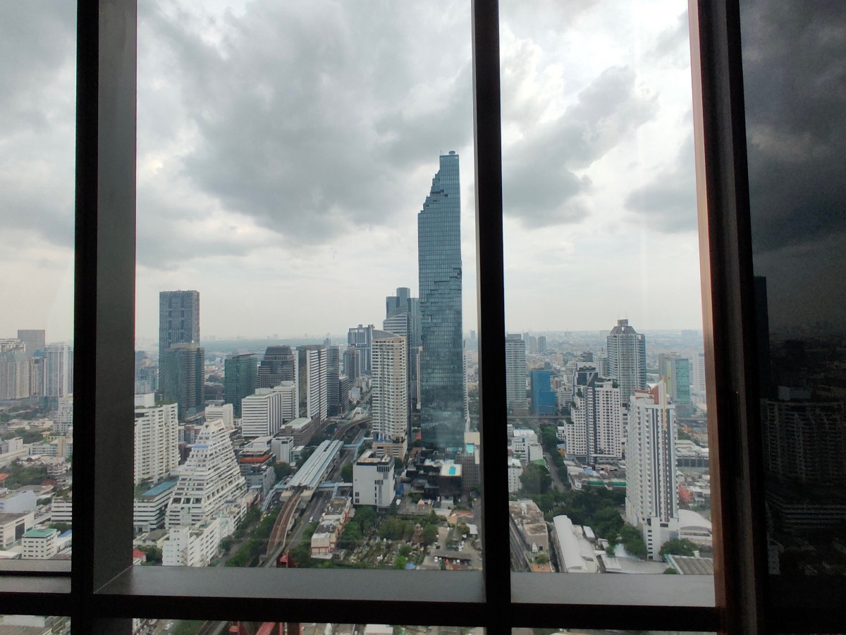 Ashton Silom | BTS Chong Non Si |  For Rent high floor and good view  | #O