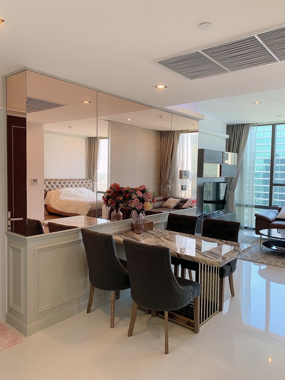 The Bangkok Sathorn l BTS สุรศักดิ์ |  For Sales!   Hot Deal ห้องตกแต่งสวย Built-in interior โรงแรม 5 ดาว ห้องใหม่ ขายราคาต่ำกว่าโครงการ  | #HL