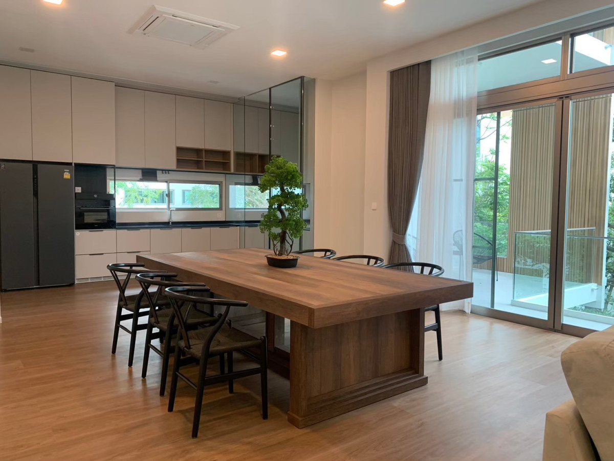 VIVE Rama 9 | For Rent Japandi House, Beautiful, Corner unit, Private, Unique project and Ready to move in #HL