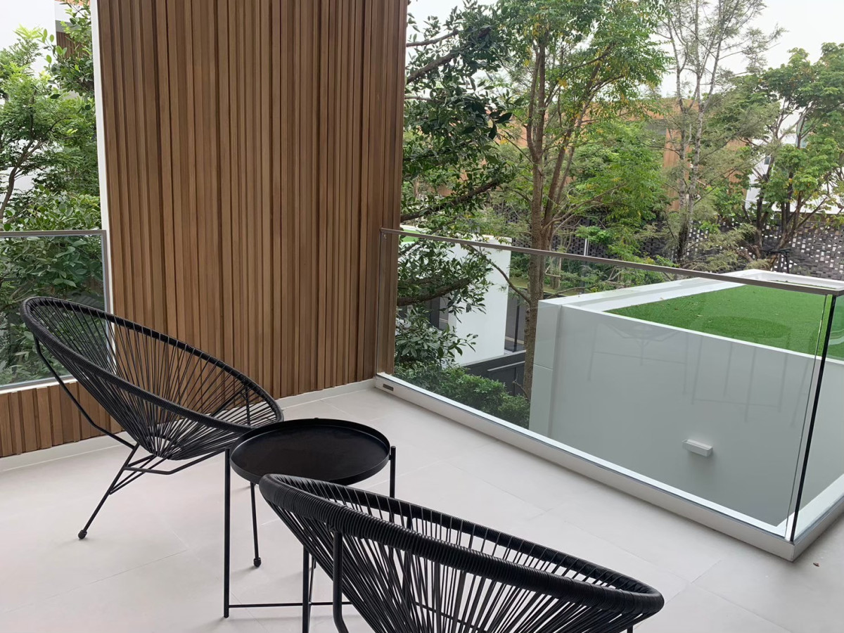 VIVE Rama 9 | For Rent Japandi House, Beautiful, Corner unit, Private, Unique project and Ready to move in #HL