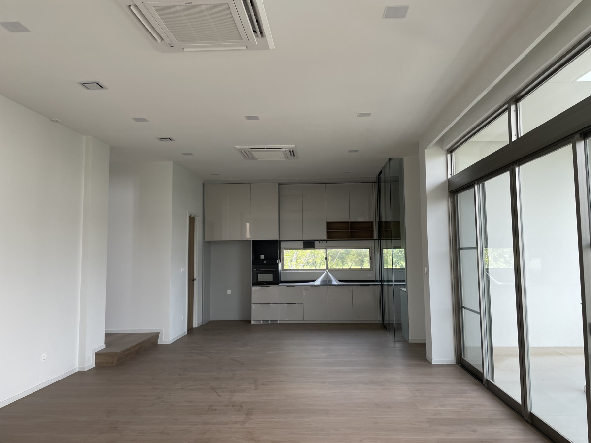 VIVE RAMA 9 (วีเว่ พระราม 9) | For Sale Japandi House, Beautiful, Corner unit, วิวสวยที่สุด ได้วิวสนามกอลฟ์ข้างหลังบ้าน บ้านเปล่า |  HL