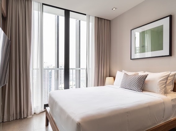 Park Origin Phrom Phong | High Floor🌈 Super nice view🌈 New Room🚝ใกล้ BTS Phromphong | HL Focus