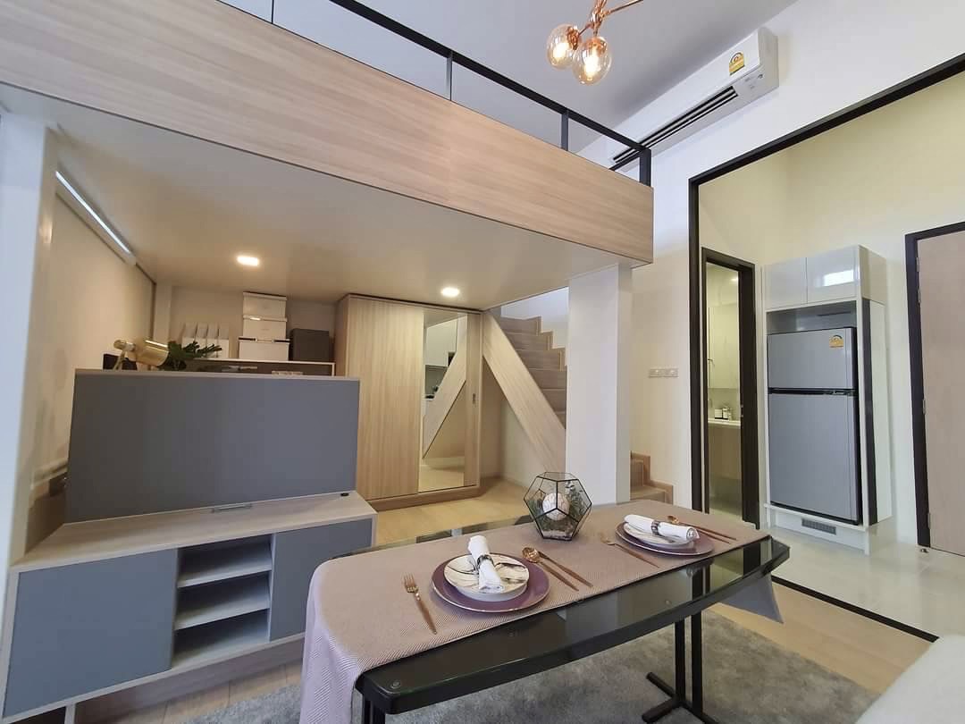 Chewathai Residence Asoke |  🚝 MRT พระราม 9 I ⚡️ห้องตกแต่งสวย ชั้นสูง ราคาดีมาก Loft/Duplex I #HL